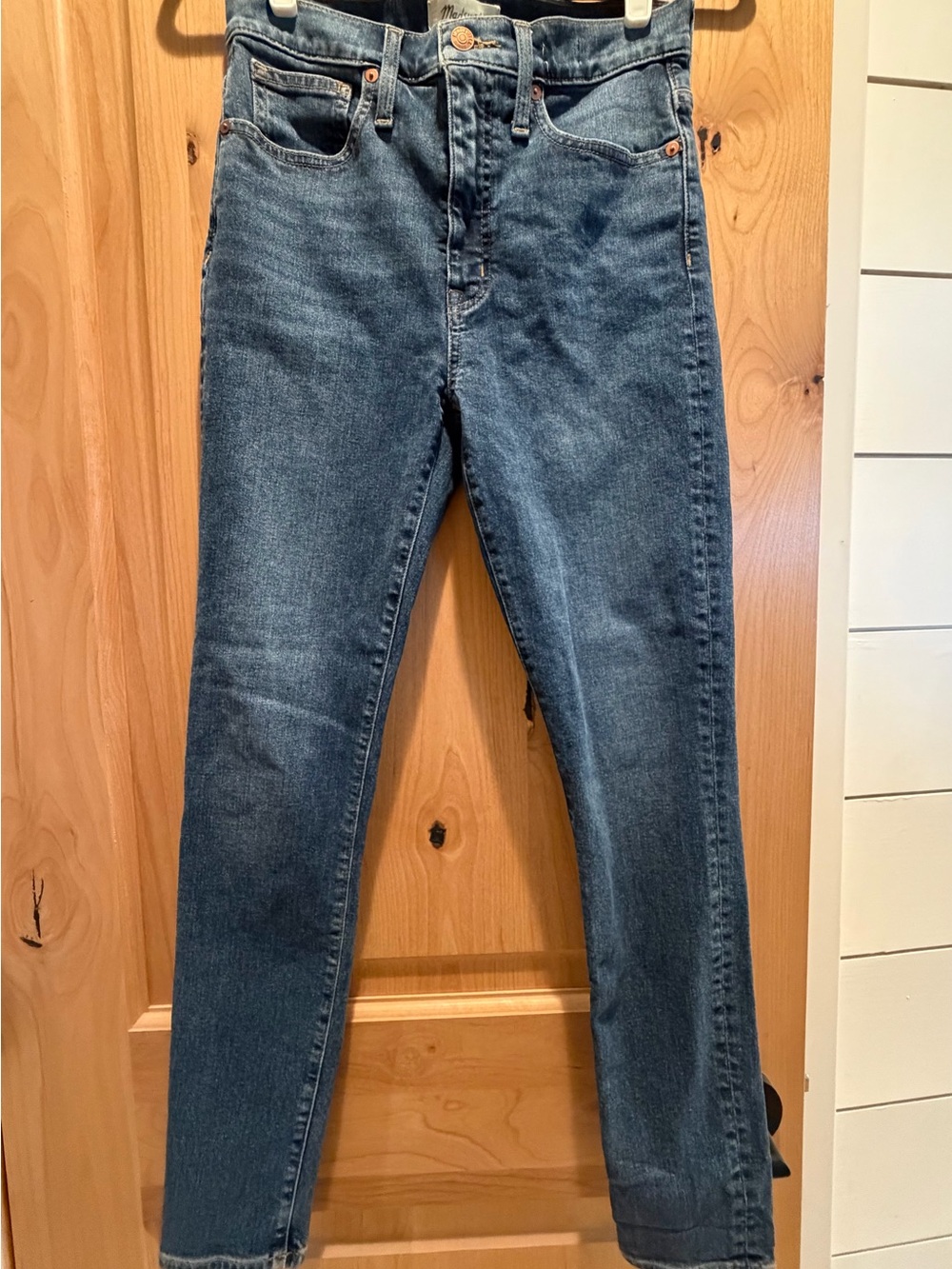 MADEWELL 11’ HIGH RISE SKINNY JEANS 26